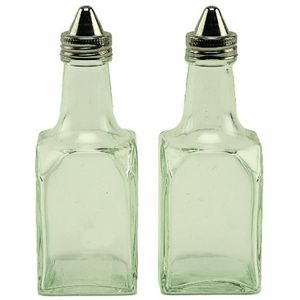 Crestware 6-Ounce Aceitera y vinagrera, set de 12 Cruets