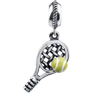 Kera – Tenis Dangle en plata de ley – se adapta a la mayoría Pandora pulseras