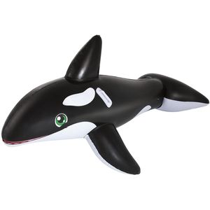 h2ogo. Jumbo ballena Rider piscina inflable flotador
