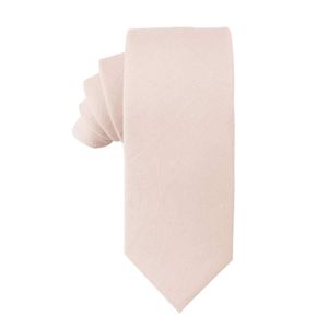 Bridas de algodón color beige y rosa, cintas de lino para cuello, bridas de boda para novios (corbata de esquí, beige)