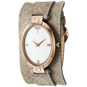 Jivago "Good Luck Swiss Acero Inoxidable Casual reloj de cuarzo de la mujer (Modelo: jv1832)