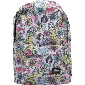 Loungefly Disney Princess Mochila Escolar Jasmine Ariel Belle Snow White