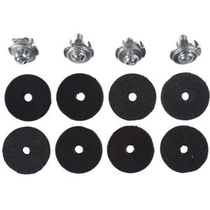 A & R Sports Goalie Slider Kit Replacement, Negro
