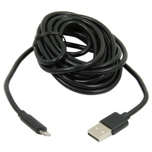 MobileSpec Charge & Sync 8-Pin Cable Lightning a USB, color negro