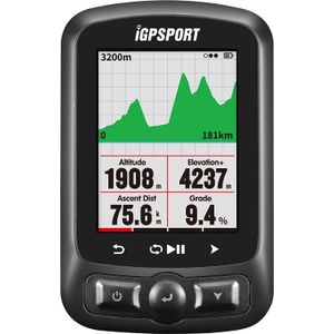 iGPSPORT GPS computadora de bicicleta Ant + función igs618 computadora de bicicleta con mapa de carreteras Navegación Resistente al agua IPX7