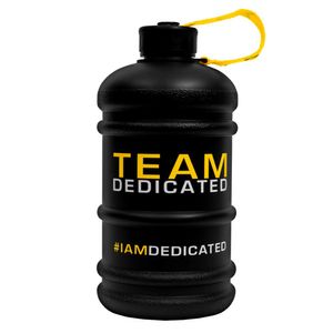 Jarra de agua negra mate con nutrición, 2,2 l