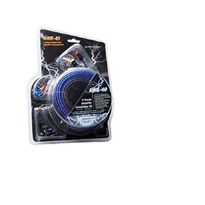 powerbass awk-40 Gauge a/s Kit de Amplificador Cableado completo