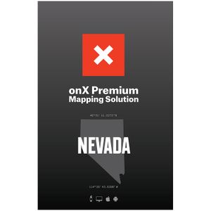 onxmaps Hunt Nevada chip para GPS Propiedad Privada/Pública Tierra 24 K Topo Mapas unidad para Garmin GPS (tarjeta de MicroSD/SD) + Membresía Premium