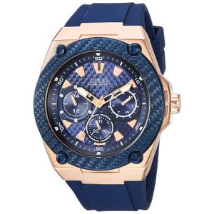 Guess - Reloj de hombre de acero inoxidable y silicona