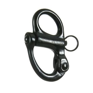 Fusion Climb Quick Release Alta Resistencia Snap Grillete 18 KN pull-lock, color negro