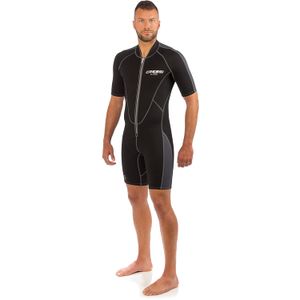 Cressi - Traje de buceo corto con cremallera frontal para hombre, para surf, esnórquel, buceo - LIDO SHORT by Cressi: calidad desde 1946