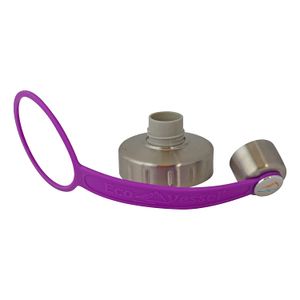 ecovessel Boulder estilo 2-Piece Tapa de Rosca de repuesto para Newer Boulder, Bigfoot, Growler y Twist Botellas con Correa
