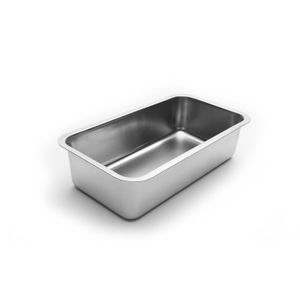 Fox Run Molde para pan de acero inoxidable, 4.5 inch x 8.5 inch x 2.5 inch