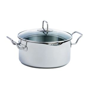 Norpro Krona 5 Quart Olla con ventilación tapa escurridora