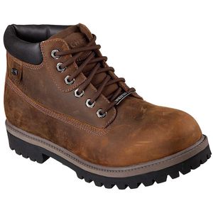Skechers USA - Bota impermeable Verdict para hombres., Marrón
