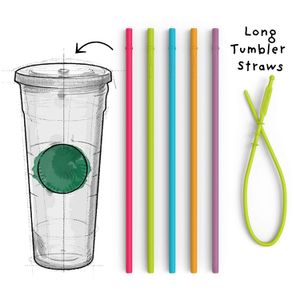Sorbetes reutilizables Pack de 4 sorbetes de silicona, Perfectas para smoothies y fiestas, vienen en envases ecológicos, Casual, Multicolor