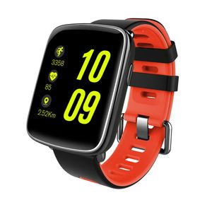 GFT GV68 Smart Watch con 1.54 inch visualización LCD TFT HD y correa de silicona, el apoyo Ver IP68 impermeable Bluetooth SmartWatch Compitable con Bl