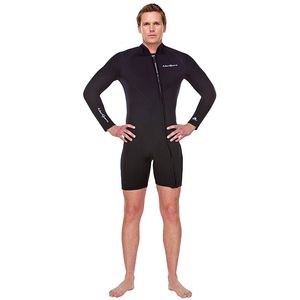 Neosport Wetsuits de los hombres 7 mm de neopreno Premium step-in chamarra