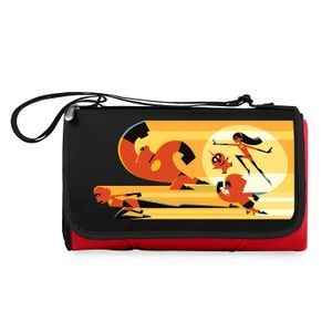 Pixar Disney Incredibles 2 The Incredibles - Manta para picnic al aire libre, color rojo