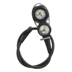 Mares Mission 2 Buceo Console – Presión del tanque de buceo y profundidad Gauge