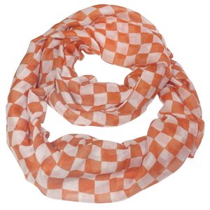 Tablero de ajedrez cuadrados ligero Thin Poly infinity bufanda