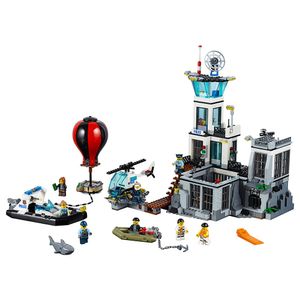 Prisión de la Isla 60130 de Lego City, Juguete de Construcción