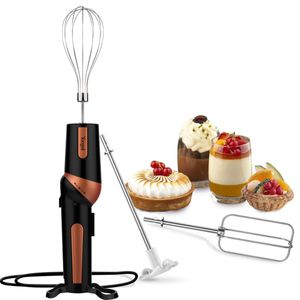 Electric Hand Mixer,Handheld Mixer Egg Beater Set w/AC, Stainless Steel Egg Whisk, BPA-Free Beater, Drink Mixer Attachment, 2 Speed Rotatable Angle Ha