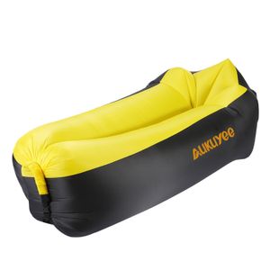 aukuyee tumbona inflable, sofá de aire hamaca Silla inflable piscina flotador barco portátil, duradero, a prueba de agua para viajar, Camping, Senderi