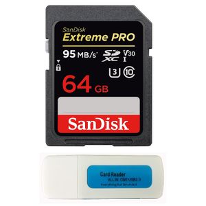 Nikon Coolpix L340 tarjeta de memoria SanDisk 64 GB Extreme Pro – 4 K V30 SDXC UHS-I para Digital Cámara réflex con todo lo pero Stromboli Combo lecto