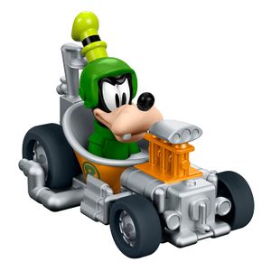 Vehículo turbo fundido a presión de Goofy tubster, Mickey y Roadster Racers de Disney de Fisher-Price