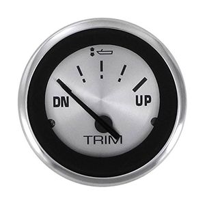 Sierra Internacional 64475p Sterling Alcance de hasta – Down Dial resistente a los Arañazos fuera de borda recortar Gauge para Honda, 2"