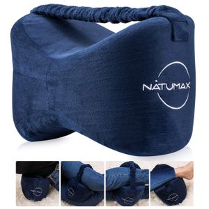 NATUMAX - Rodillera para personas que duermen de lado - Alivio del dolor de ciática - Dolor de espalda, dolor de pierna, embarazo, cadera y articulaci