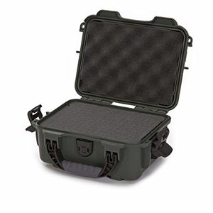 Estuche rígido impermeable Nanuk 904 con inserto de espuma  Verde oliva