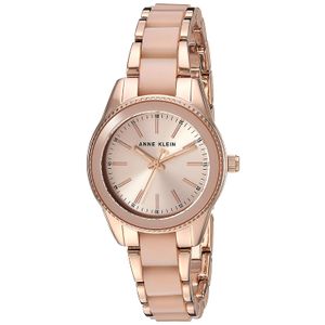 Anne Klein - Reloj de pulsera de resina para mujer