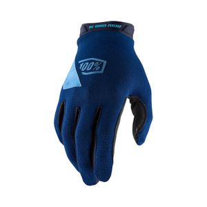 Guante de ciclismo 100% Ridecamp, dedo completo, 10018, S