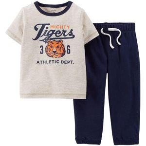 2 pieza Active Set (Baby) de Carter – heather-9 Meses