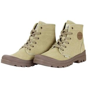 Botas de senderismo para hombre de color azul granja, botas resistentes al agua, de lona alta para trekking, con plantilla acolchada con soporte de ar