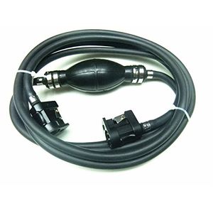 Motor de barco combustible línea manguera con conector y cebador conjunto 6y2  24306  55  00 6y2  24306  56  00 para tuberías de yamaha motores fuera