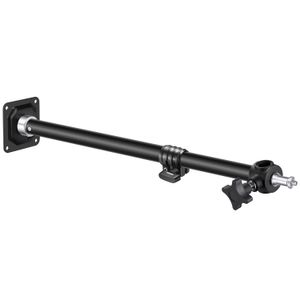 Neewer – Montaje en pared Boom Arm 15 – 23.6 inches/38 – 60 centímetros de longitud ajustable con 1/4 inch a 3/8 inch universal adaptador para Photo S