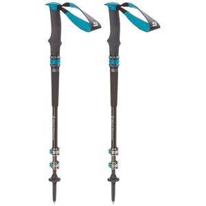 Black Diamond Trail Pro Shock - Bastones de senderismo para mujer (15.4 in)