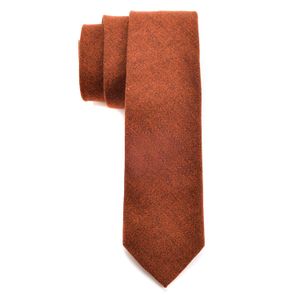Corbata de cuello formal de color sólido para hombre, de lana Causal