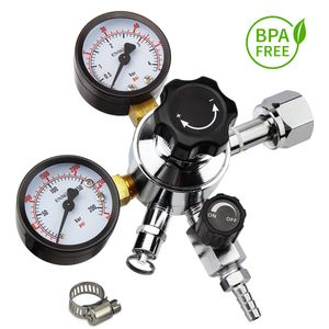 MRbrew Keg Regulator CGA320, Negro