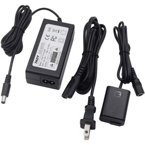 partstec AC-PW20 AC Power Adapter Supply, pw20 DC Coupler (NP-FW50 Batería de repuesto) para Sony Alpha NEX-3, NEX-3 A NEX-3 C nex-3ca nex-3cd NEX-3D