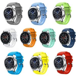 Leefrei - Correa de repuesto suave de silicona para reloj inteligente Gear S3 Frontier S3 Classic