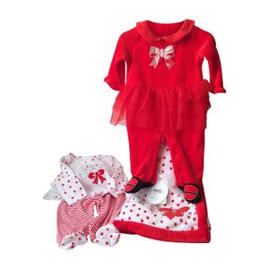 Absorba bebé niñas Holiday 4 piezas