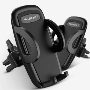 Car Phone Mount, Air Vent Car Mount for Car with Adjustable Car Phone Holder Cell Mount Telephone Holder with 360 Degree Rotation for iPhone Xs Max, X