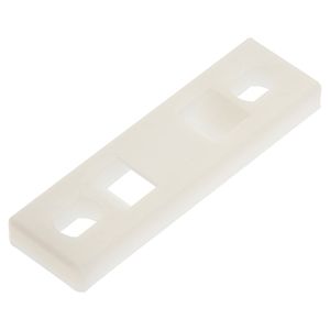 Panduit MTP1H-E6-C múltiples placa de corbata, 1 Bundle, M-H corbatas, # 6 tornillo (paquete de 100)