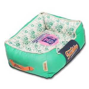 touchdog floral-galore clásico Printed ultra-plush rectangular – Funda para cama para perro
