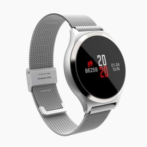 ZEERKEER Pulsera de Fitness con Monitor de Ritmo Corazón Bluetooth Reloj Inteligente con Pantalla Táctil Fitness Tracker Reloj para Android iOS