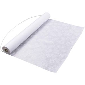 FrenzyBird - Camino de boda ecológico no tejido, 39.4 x 35.8 in, para bodas, ceremonias y ocasiones especiales